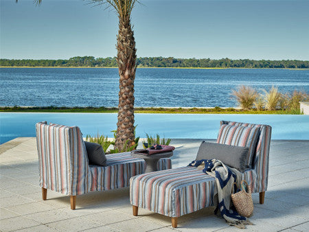 Garland Slip Cover Chaise  OUTDOOR