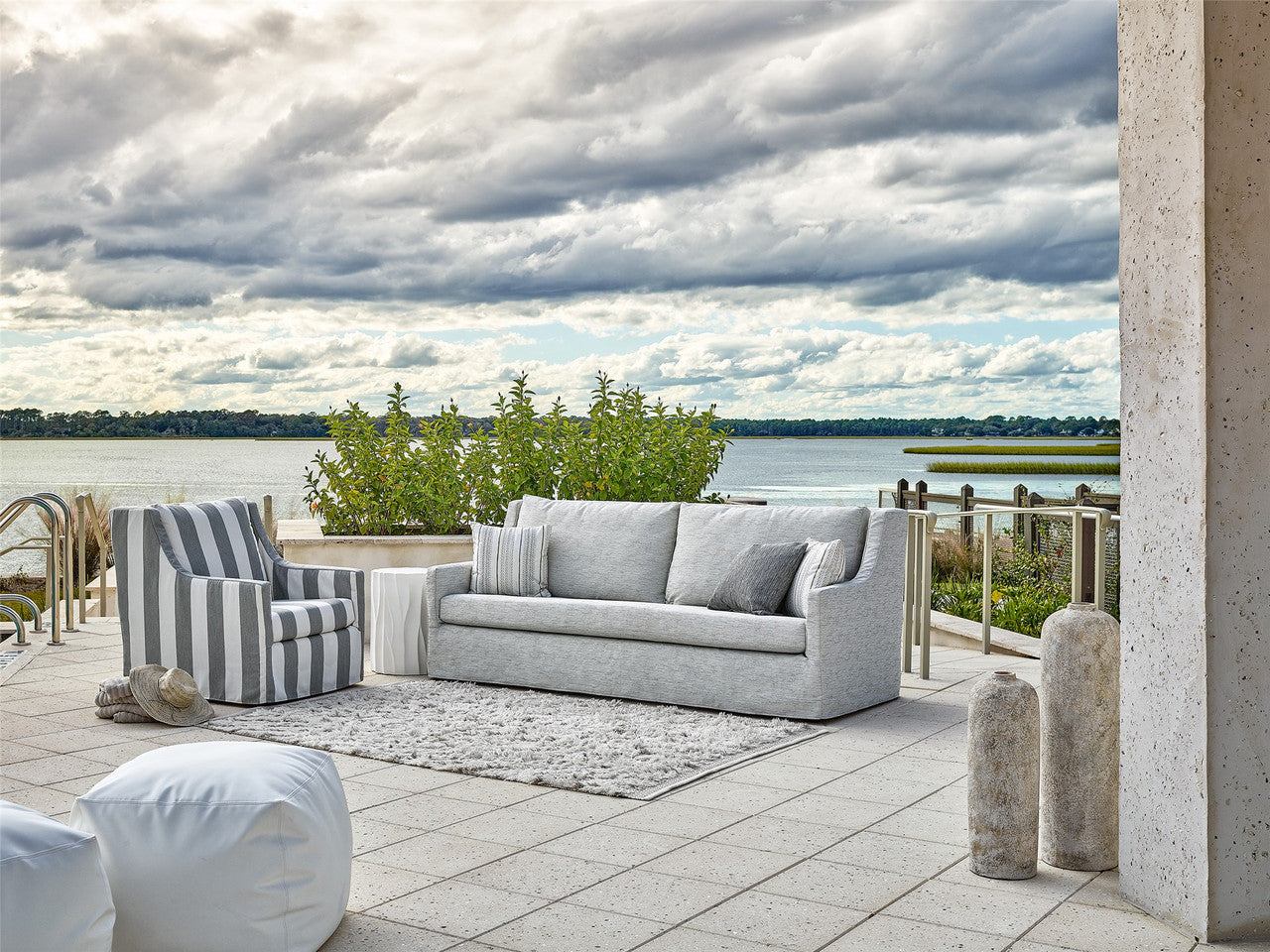 Hudson Sofa 93"  OUTDOOR