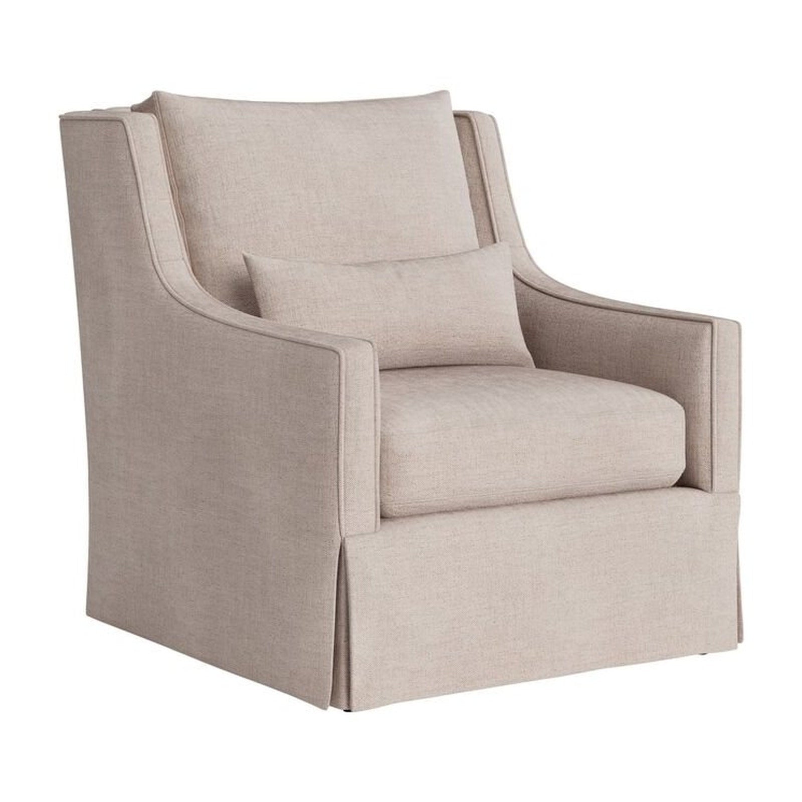 Hudson Skirted Petite Recliner - Special Order by Universal Furniture at ZIN Home