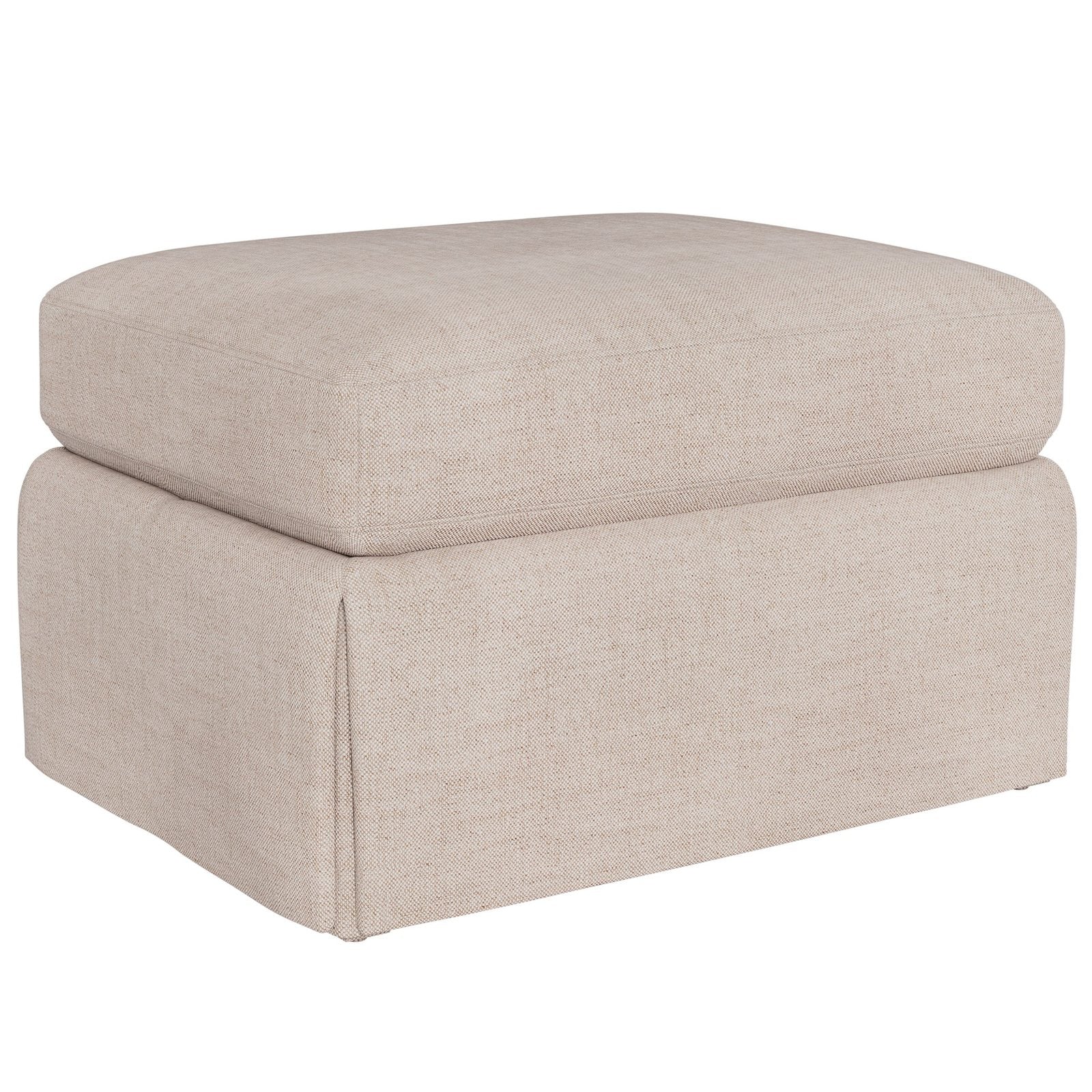 Hudson Skirted Petite Ottoman -Special Order by Universal Furniture at ZIN Home