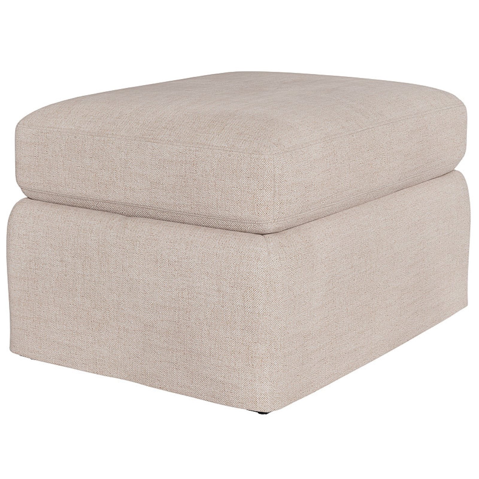 Hudson Slipcover Ottoman -Special Order by Universal Furniture at ZIN Home
