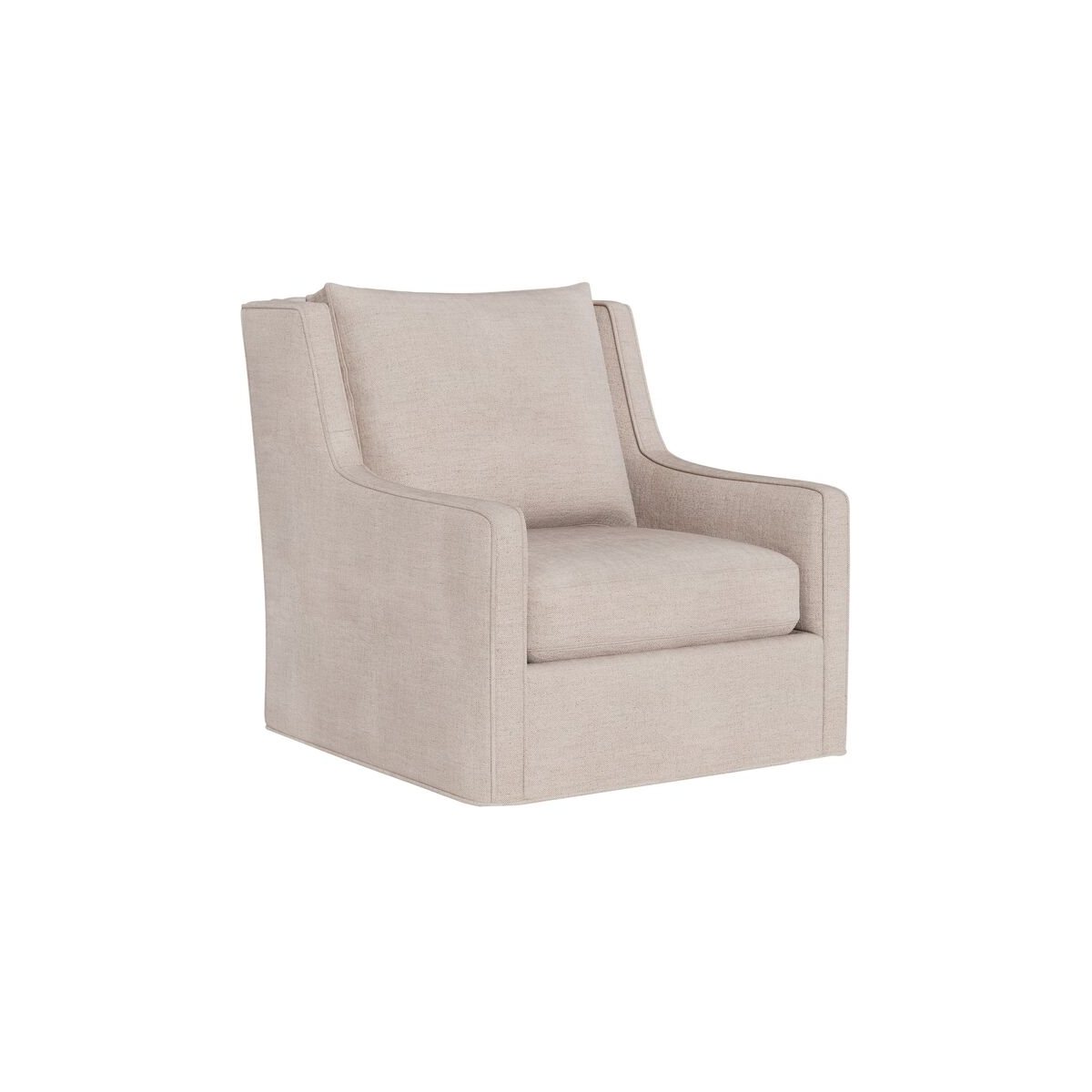 Hudson Petite Swivel Glider - Special Order by Universal Furniture at ZIN Home