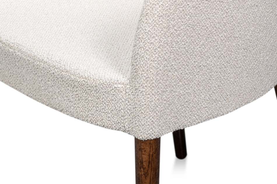Occasional Contemporary Chair,Walnut by Sarreid Ltd - view 9