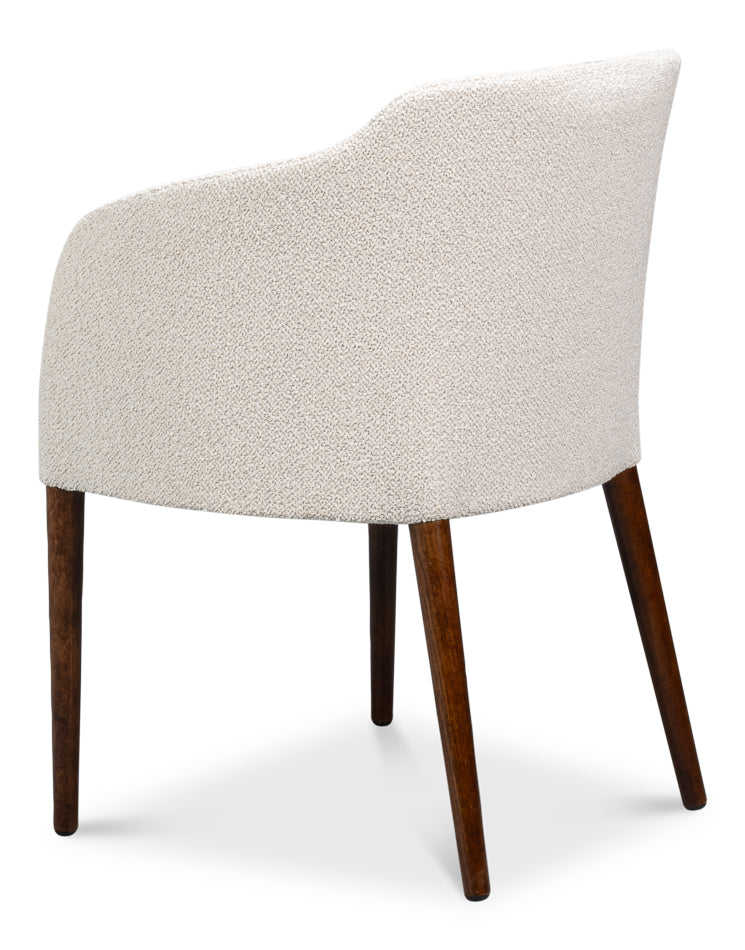 Occasional Contemporary Chair,Walnut by Sarreid Ltd - view 5