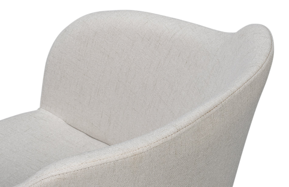Occasional Contemporary Chair,Lime White by Sarreid Ltd - view 8