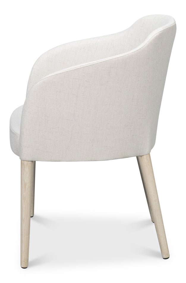 Occasional Contemporary Chair,Lime White by Sarreid Ltd - view 3