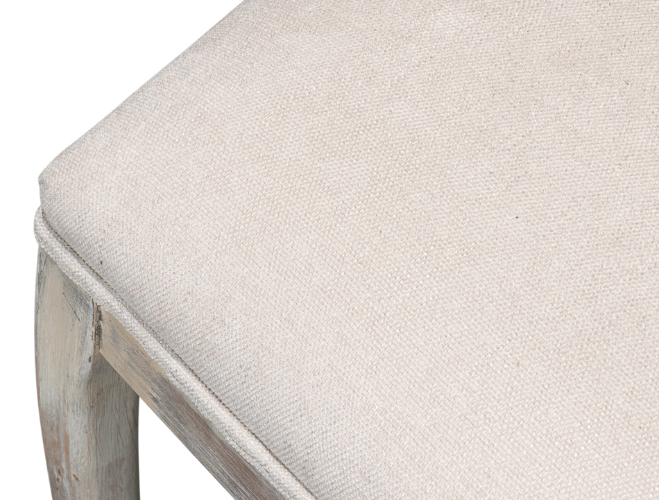 Oval Cane Back S/Chair,Grey Oak, Taupe by Sarreid Ltd - view 8