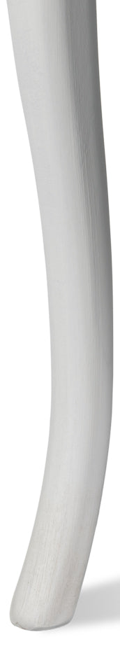 Oval Cane Back S/Chair, Cortina White by Sarreid Ltd - view 12