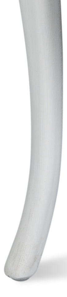 Oval Cane Back S/Chair, Cortina White by Sarreid Ltd - view 12