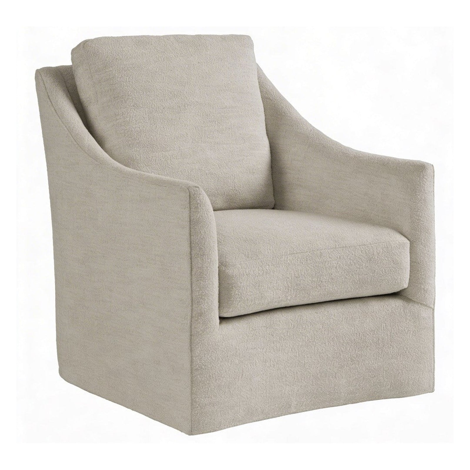 Walter Slipcover Swivel Chair - Special Order by Universal Furniture at ZIN Home