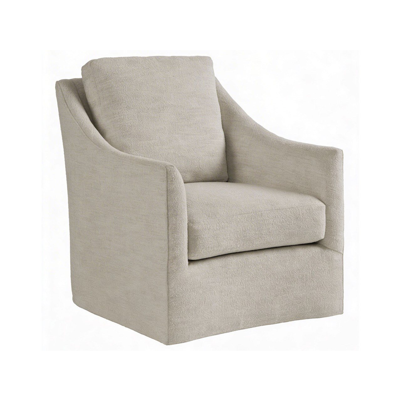 Walter Slipcover Swivel Chair - Special Order by Universal Furniture at ZIN Home