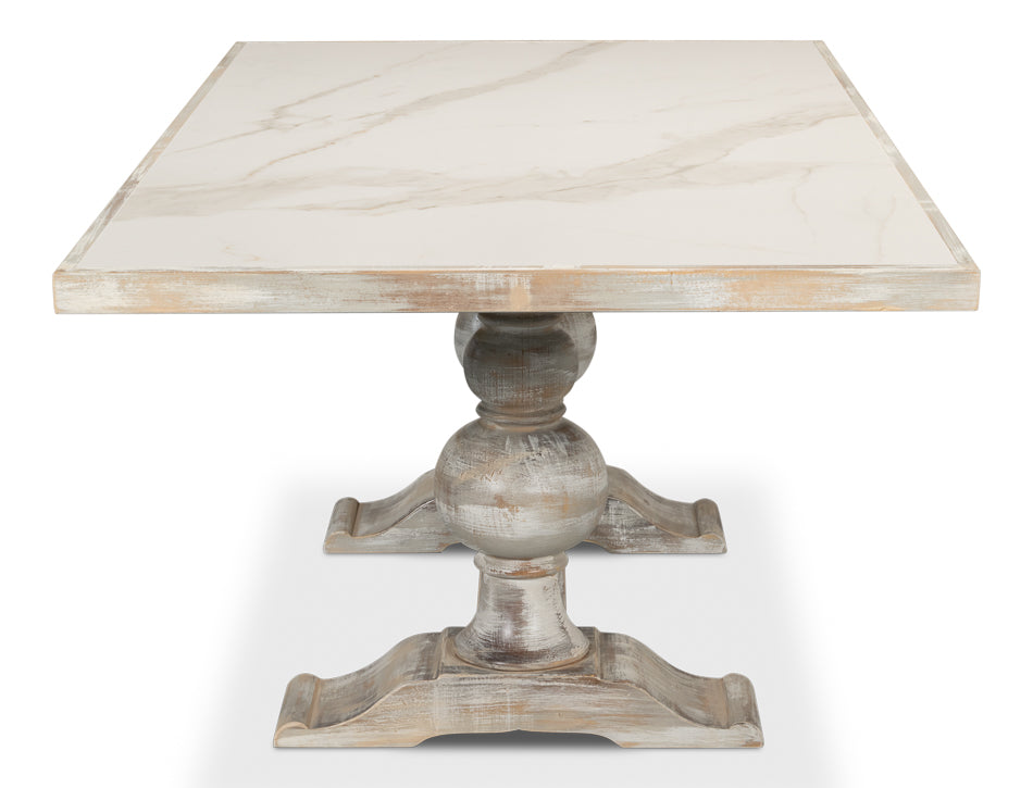 Small 81" Dining Table, As Shown by Sarreid Ltd - view 8