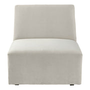 Tranquility - Miranda Kerr Home Serenity Armless Chair - Special Order by Universal Furniture at ZIN Home