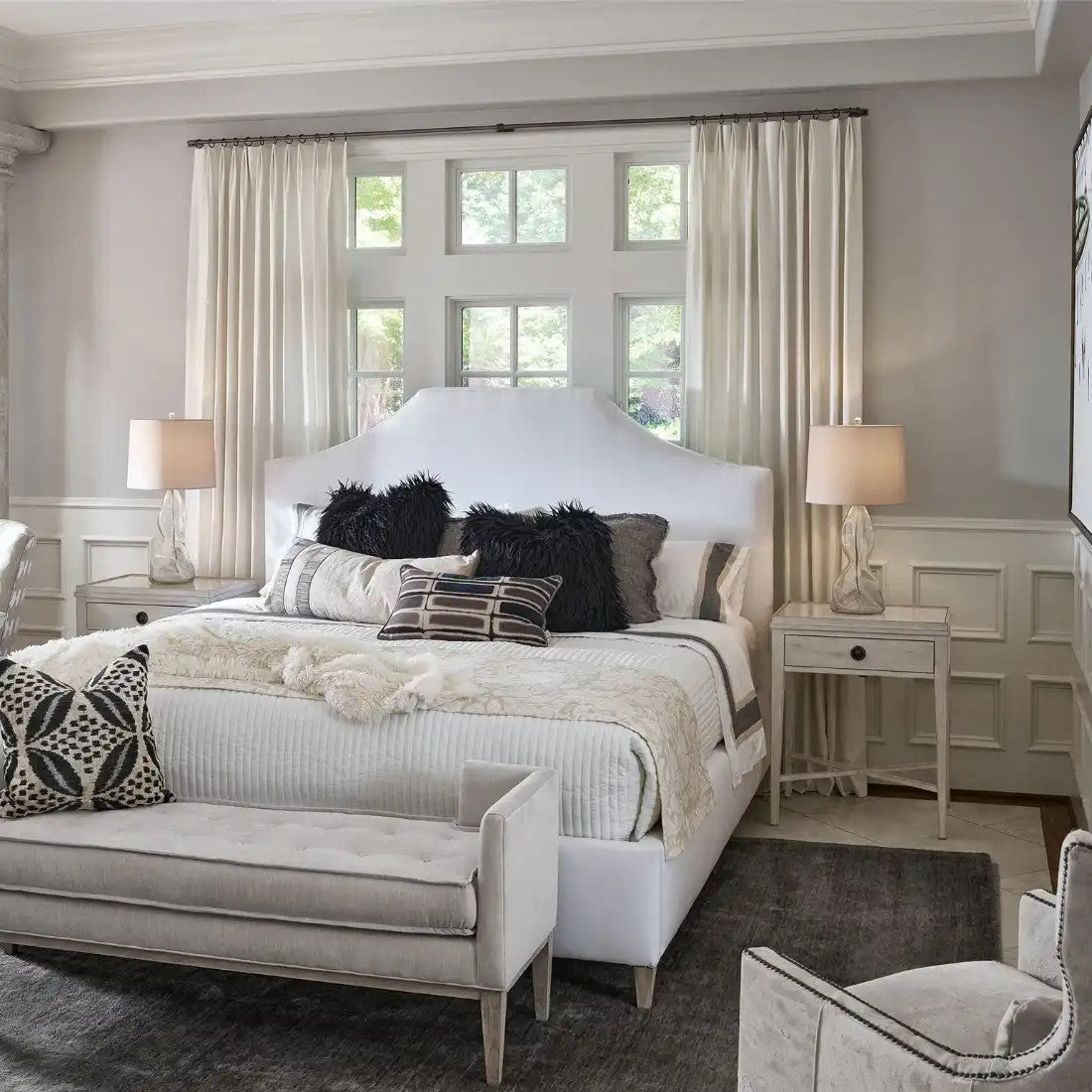 Universal Past Forward Bedside Table