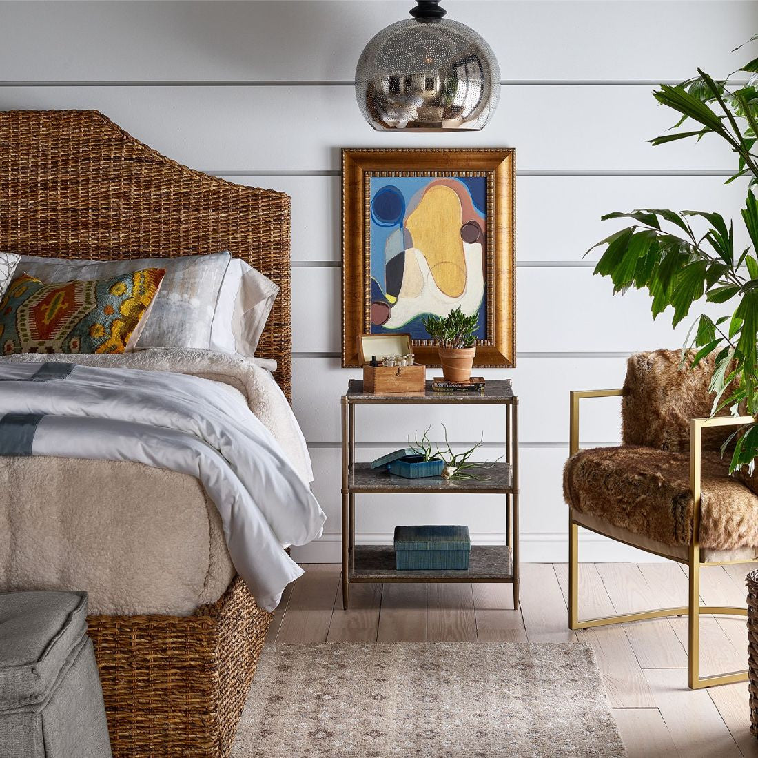 Universal Past Forward 3 Inset Bedside or End Table