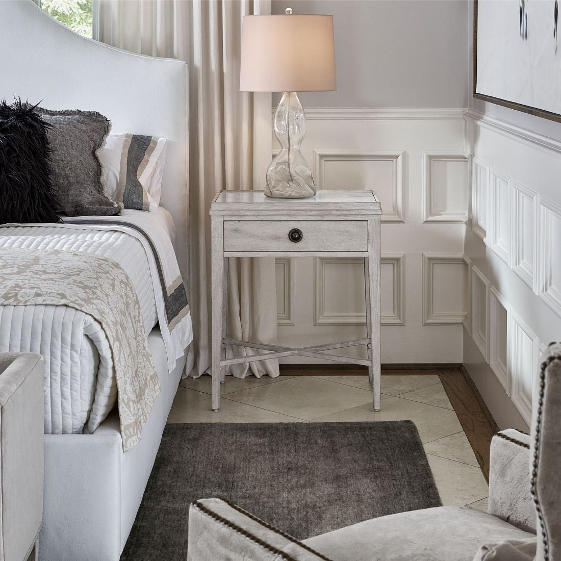 Universal Past Forward Bedside Table