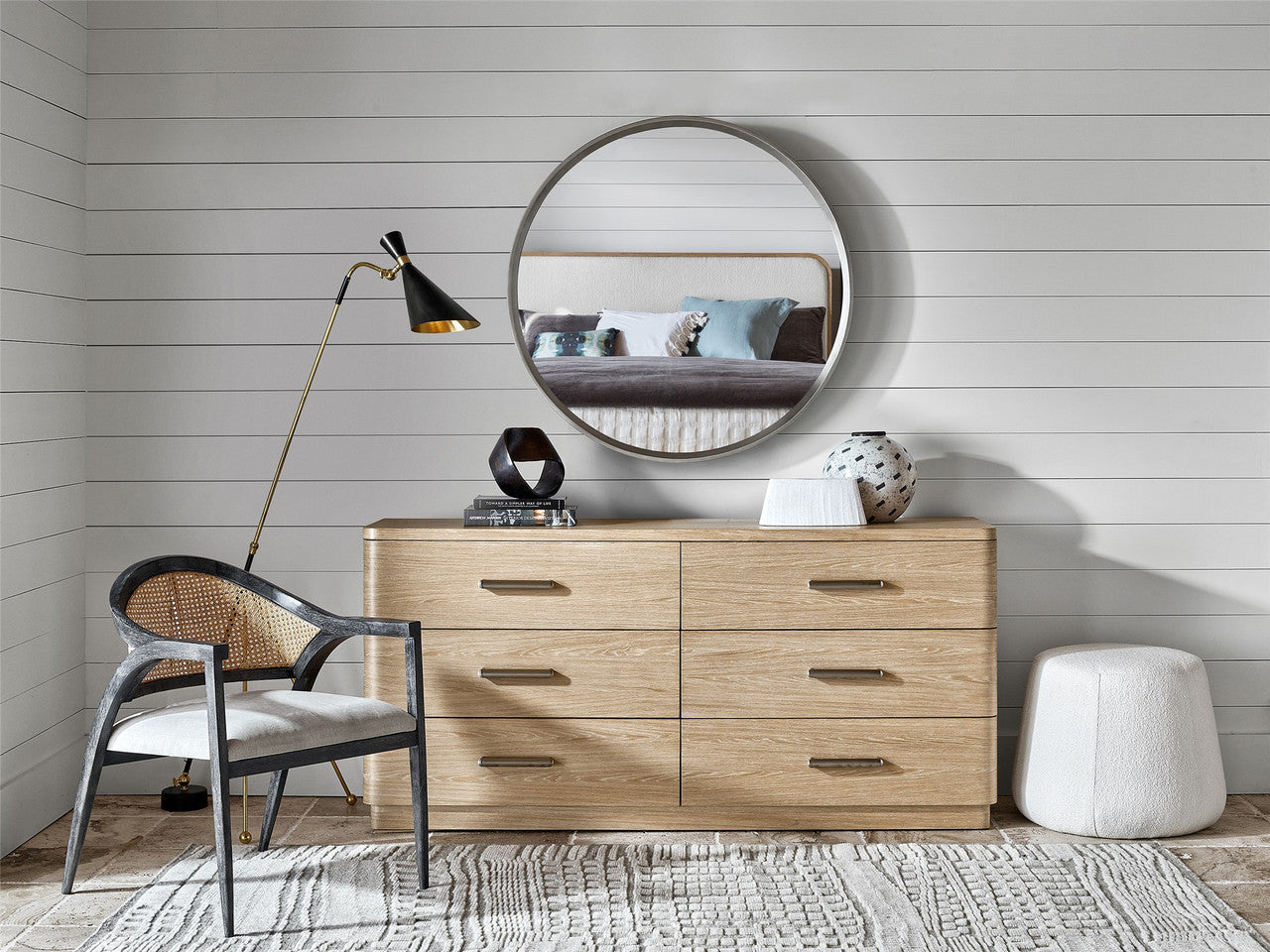Universal Nomad Round Mirror