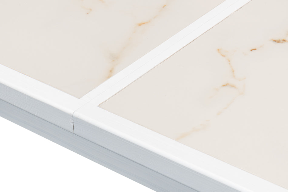 Elton Butterfly Dining Table,White by Sarreid Ltd - view 12