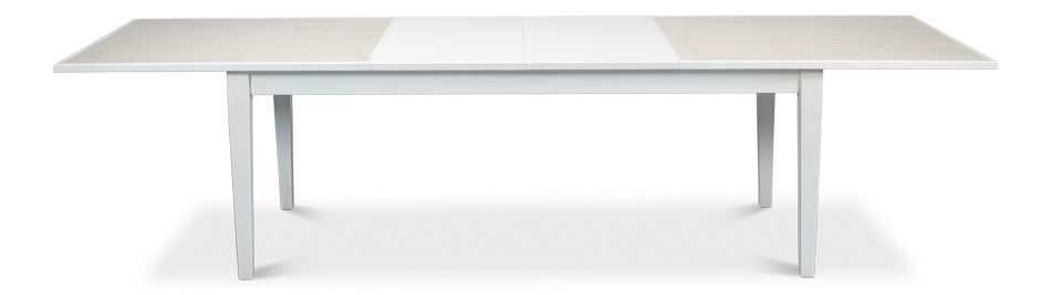 Elton Butterfly Dining Table,White by Sarreid Ltd - view 5