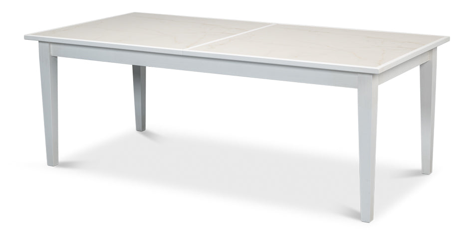 Elton Butterfly Dining Table,White by Sarreid Ltd - view 7