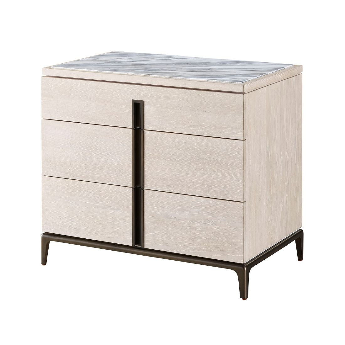 Erinn V X Universal Maren 3 Drawer Nightstand