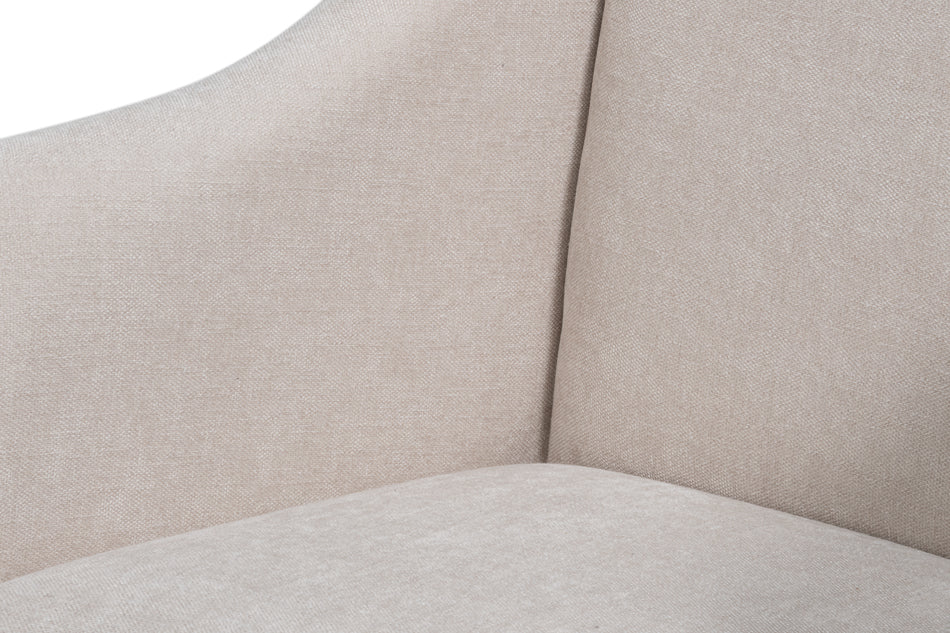 Captains Chair,Cortina White,Taupe by Sarreid Ltd - view 6
