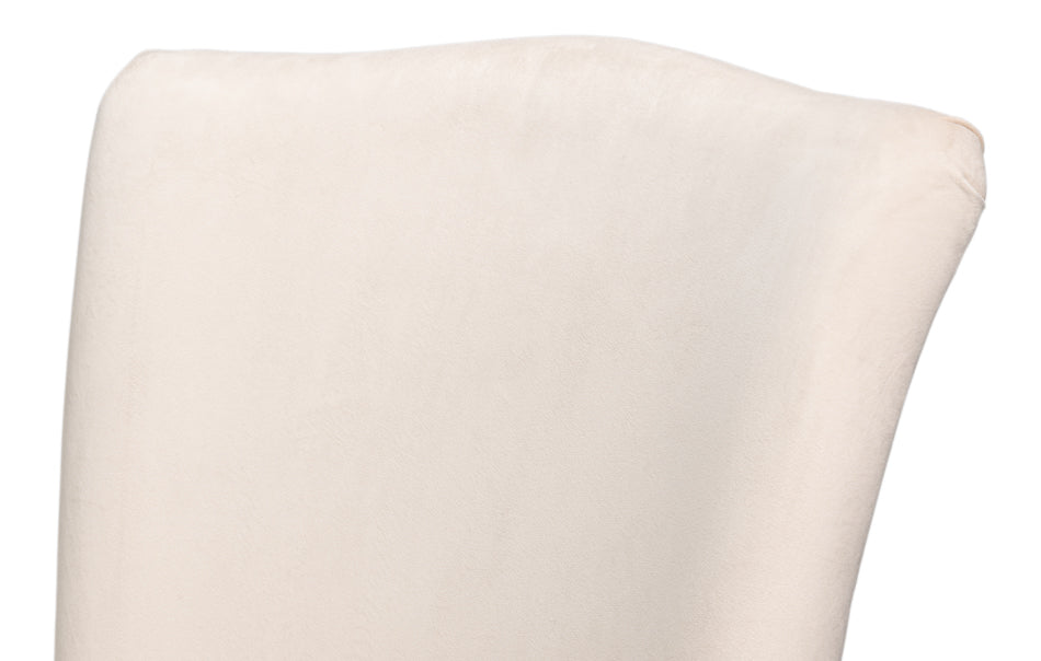 Sidechair, Grey Oak, Taupe Velvet by Sarreid Ltd - view 10