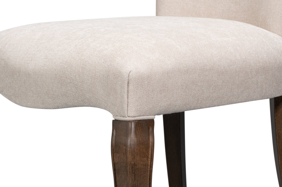 Sidechair, Driftwood,Taupe by Sarreid Ltd - view 9