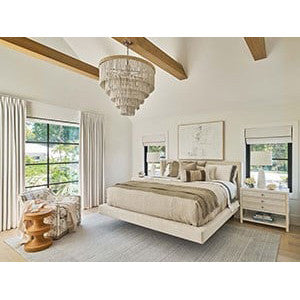 Weekender Coastal Living Home Collection Sainte-Ann Upholstered Bed Queen