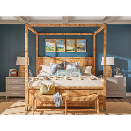 Weekender Coastal Living Home Collection Chatham Poster Bed Queen