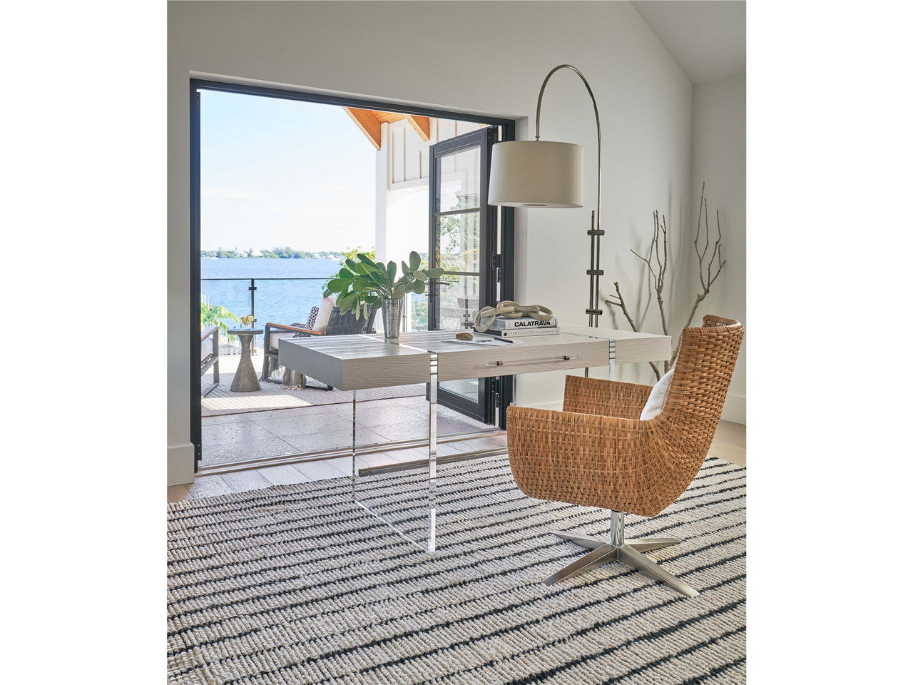 Weekender Coastal Living Home Collection Cabo Writing Desk