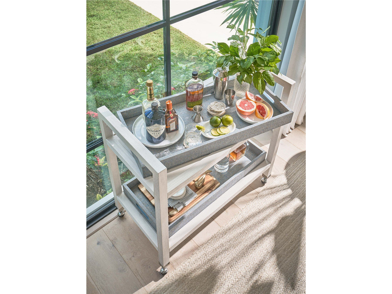 Weekender Coastal Living Home Collection Jupiter Bar Cart