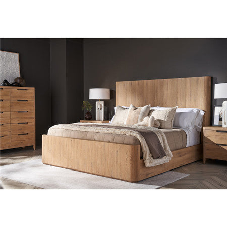New Modern Walker Panel Bed Queen