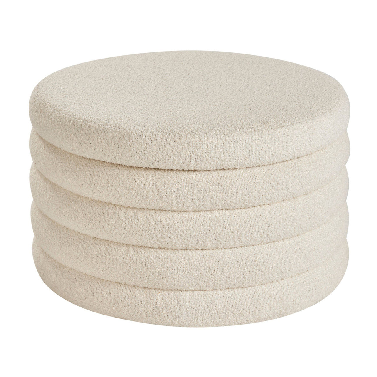 Obi Storage Ottoman (Berber Snow)