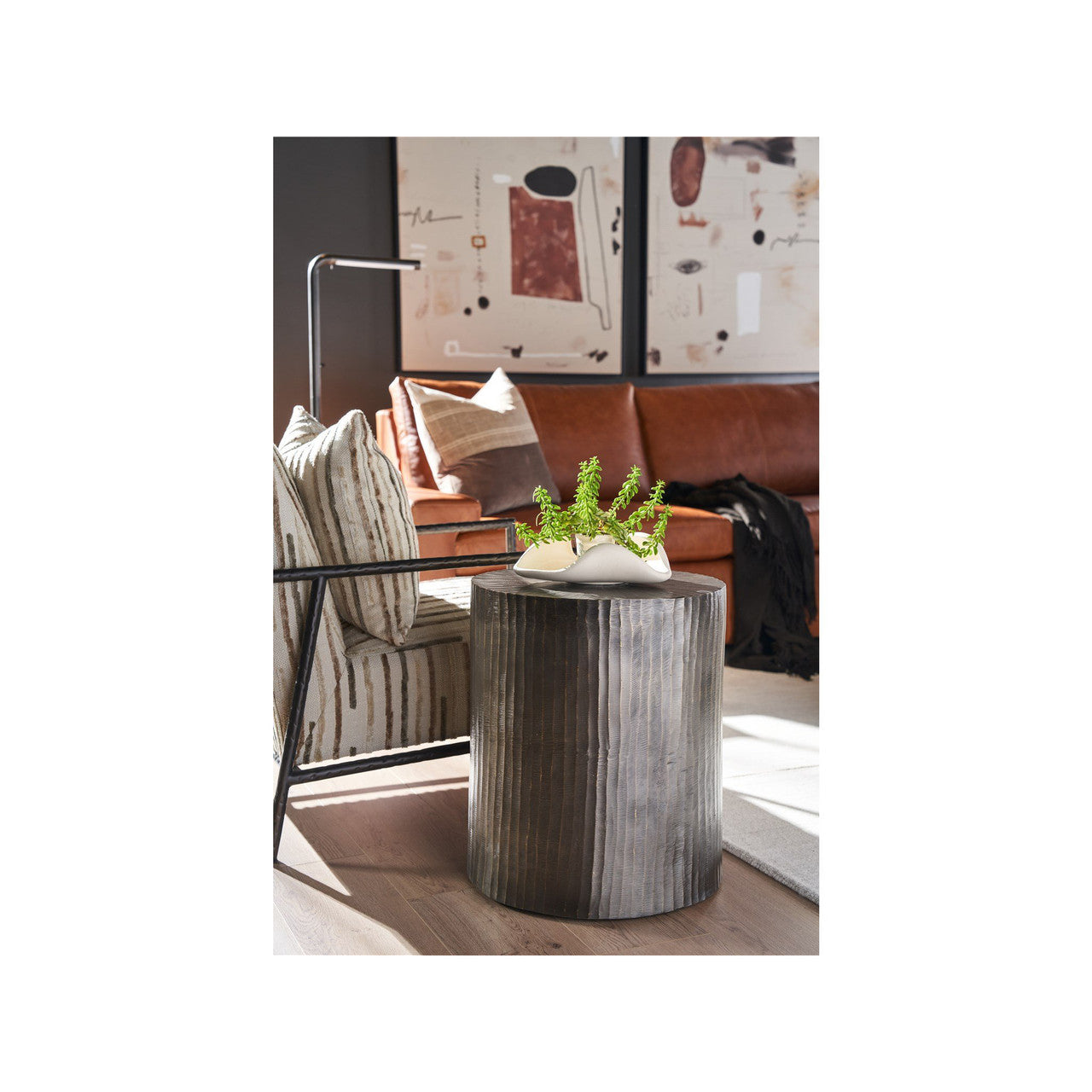 Asher Round End Table