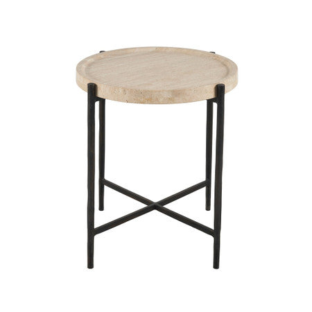 New Modern Theron Round End Table