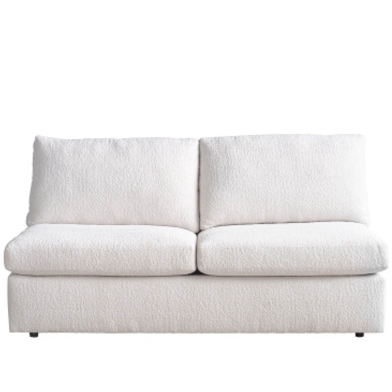 Modern U Choose Armless Loveseat - Special Order by Universal Furniture at ZIN Home