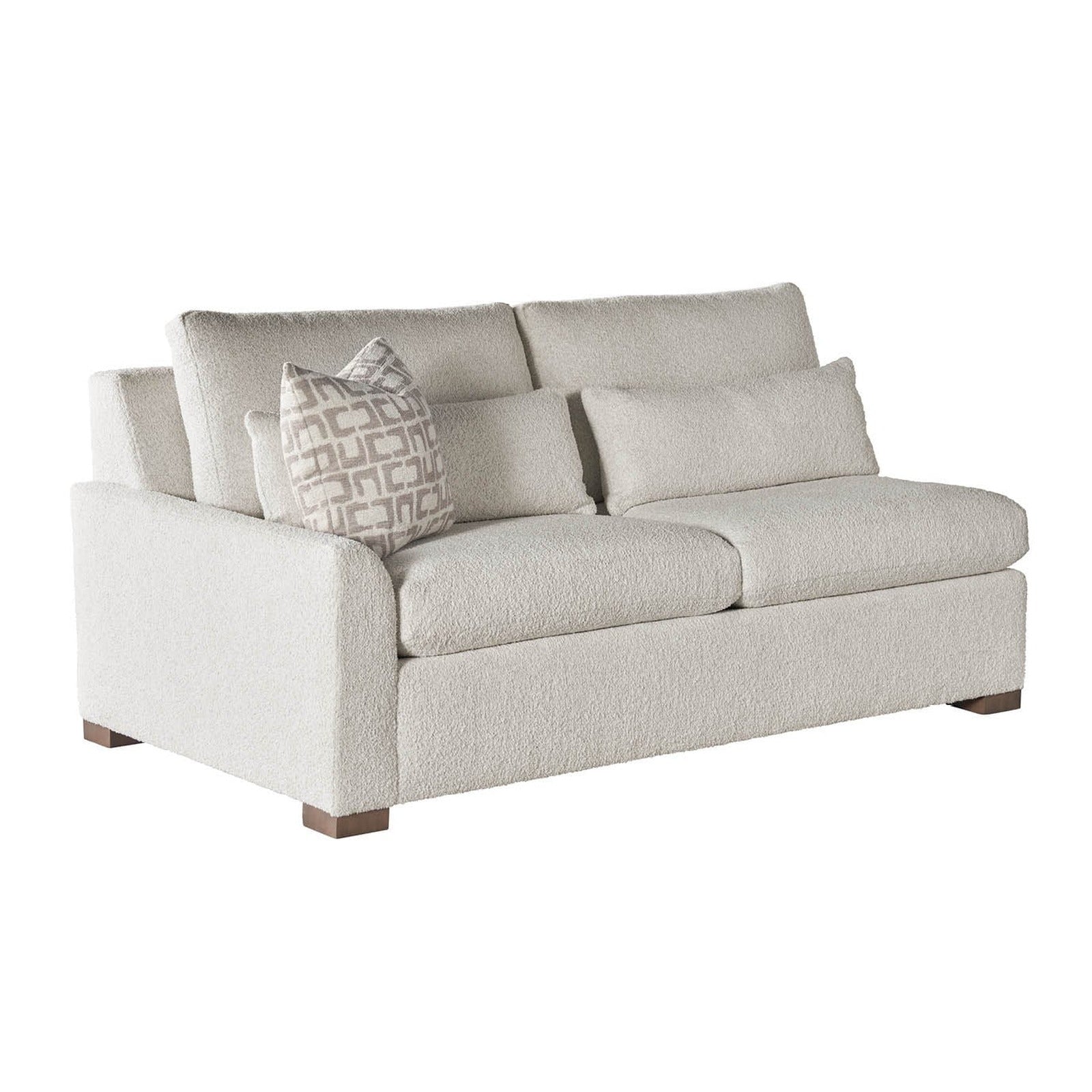 Modern U Choose Luxe Loveseat LAF - Special Order by Universal Furniture at ZIN Home