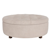 U Choose Round Storage Ottoman 36 - Special Order by Universal Furniture at ZIN Home