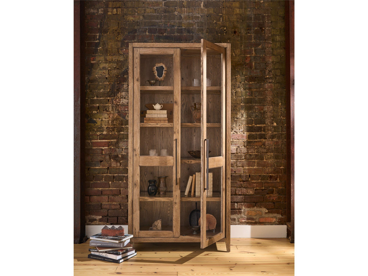 Griffith Park Sienna Display Cabinet
