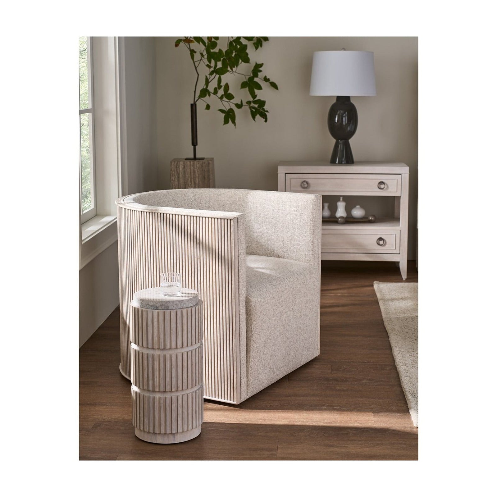 Avaline Tanner Swivel Chair by Universal Furniture at ZIN Home