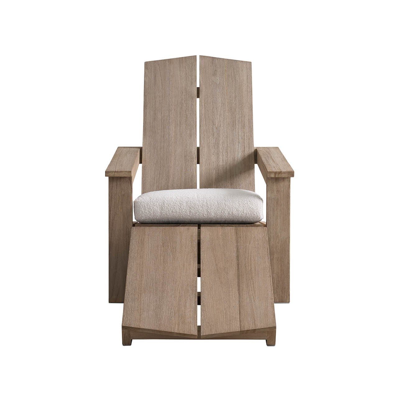 Coastal Living Outdoor Saratoga Adirondack Ottoman by Universal Furniture at ZIN Home