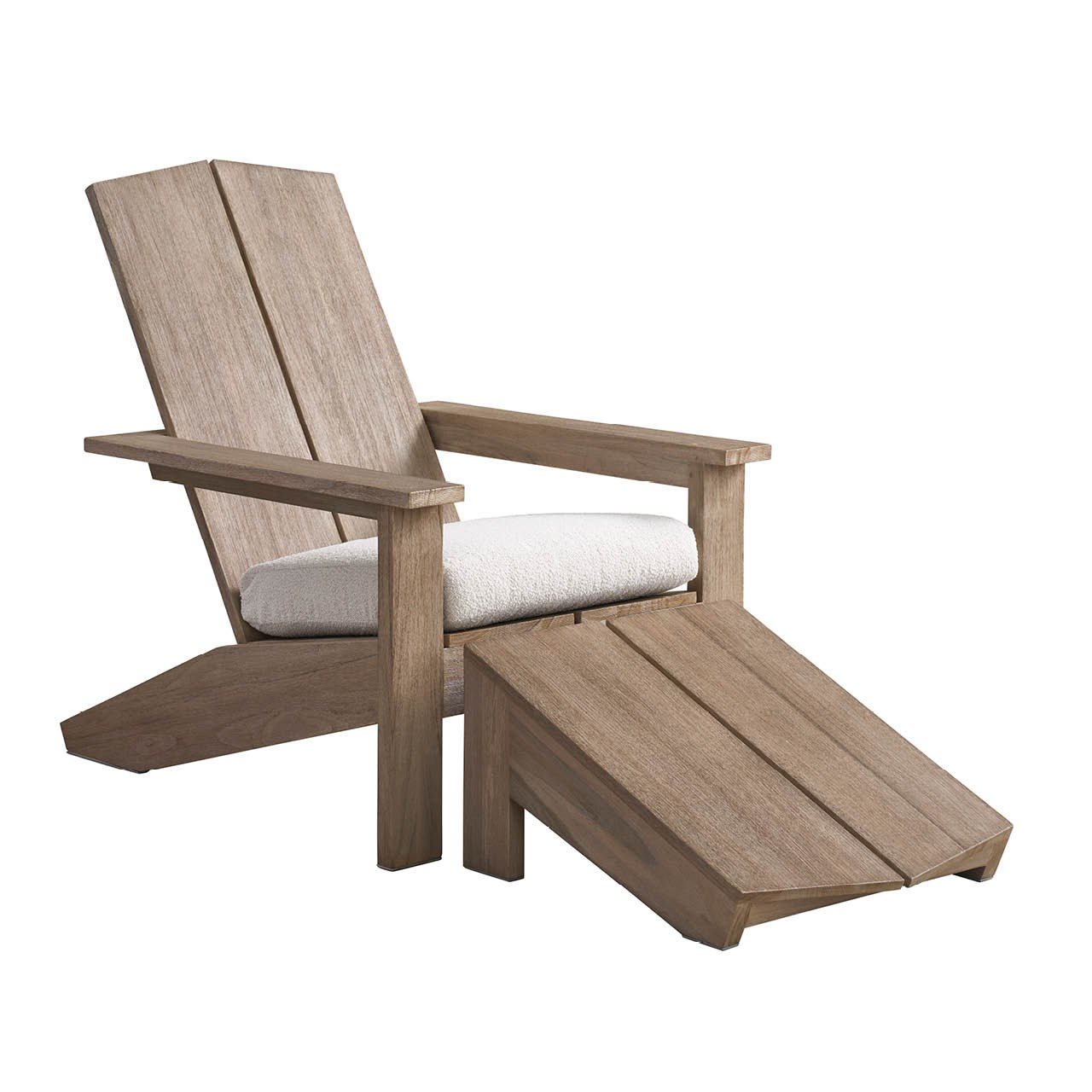 Coastal Living Outdoor Saratoga Adirondack Ottoman by Universal Furniture at ZIN Home