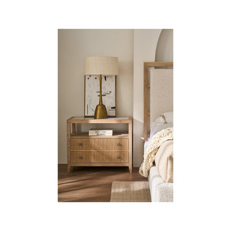 Avaline Carmen Two Drawer Nightstand - ZUF-U428A356