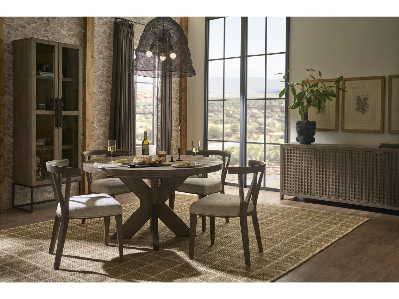 Dwell Boulder Round Dining Table