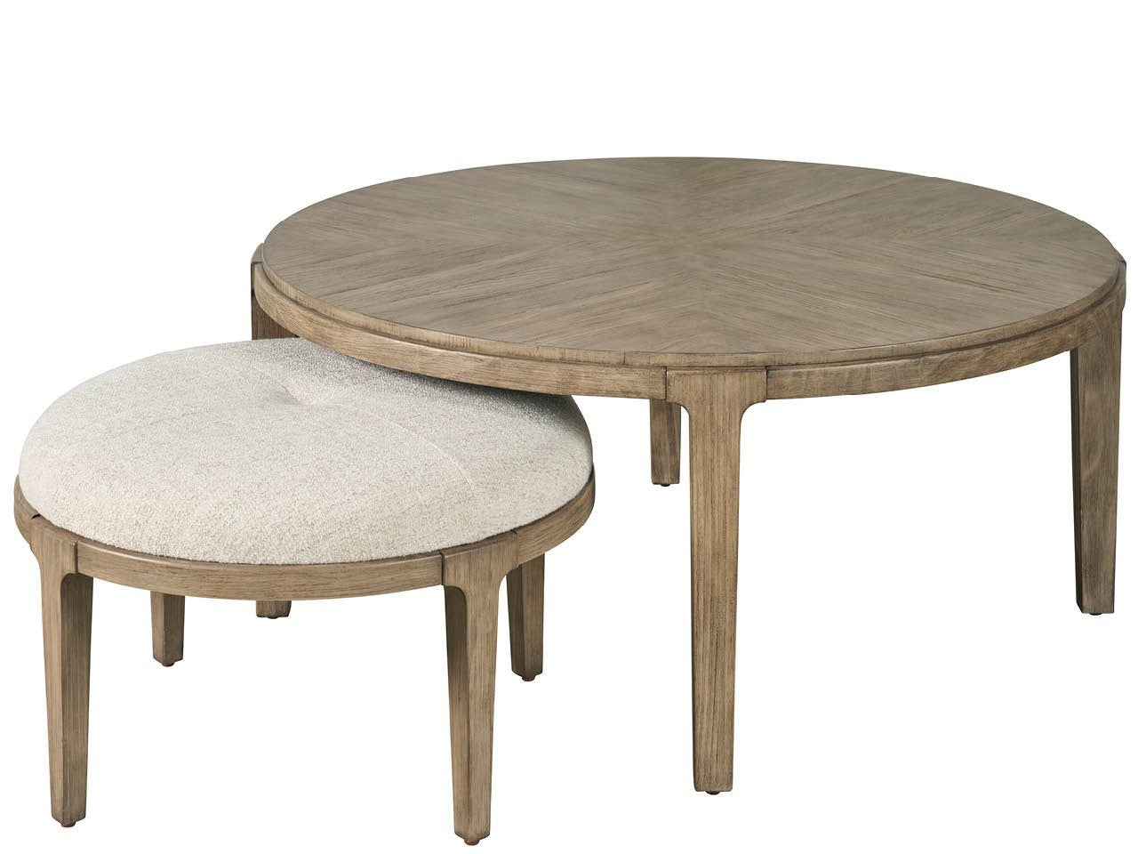 Dwell Boulder Bunching Ottoman