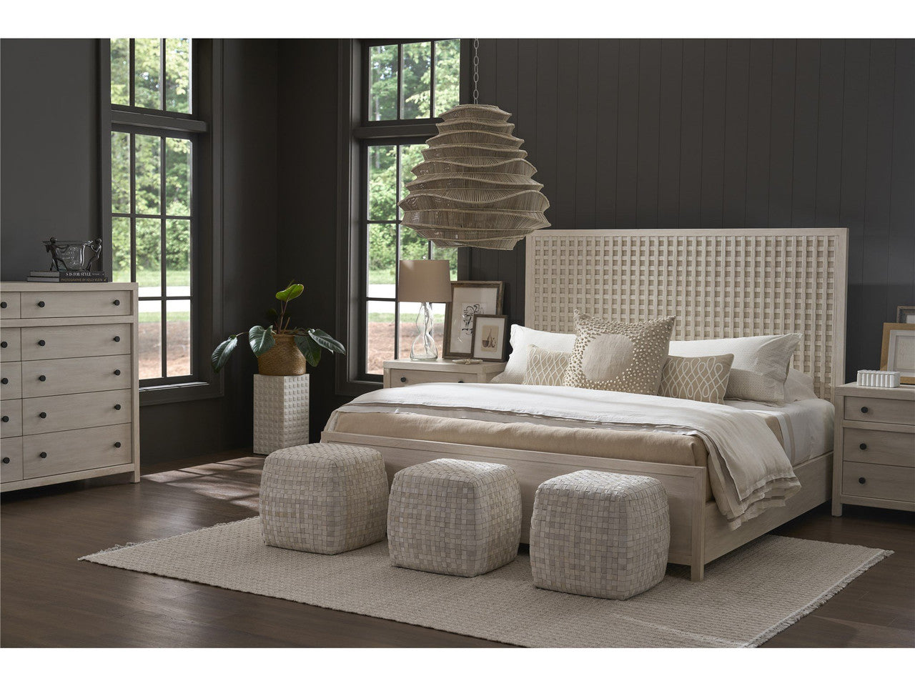 Dwell River Rock Panel Bed Queen