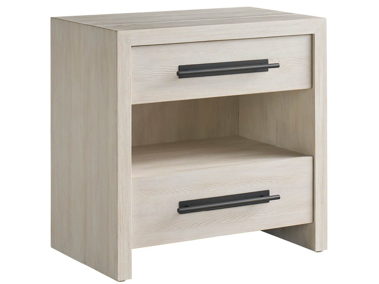 Dwell River Rock Two Drawer Nightstand