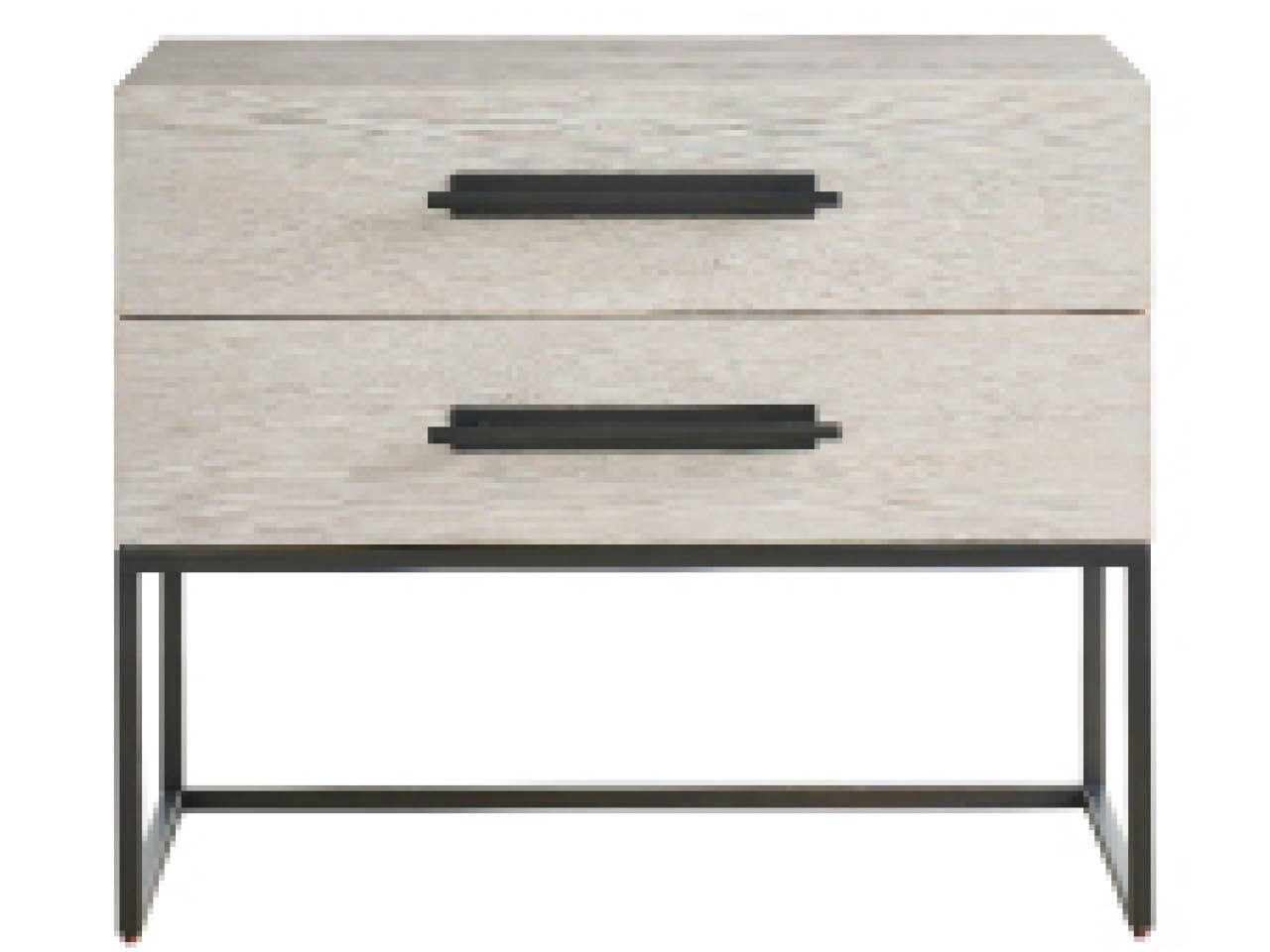 Dwell River Rock Metal Base Nightstand