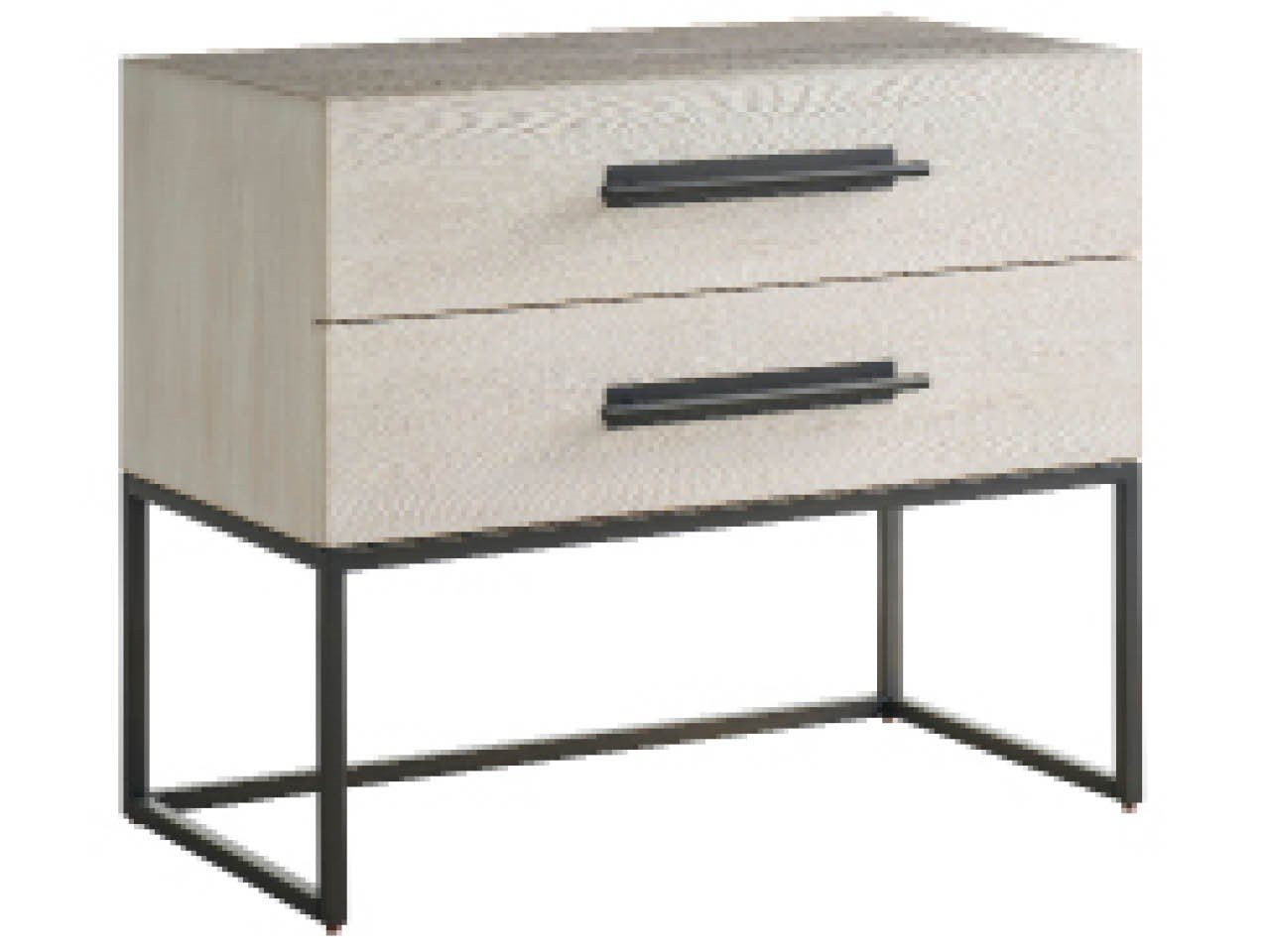 Dwell River Rock Metal Base Nightstand